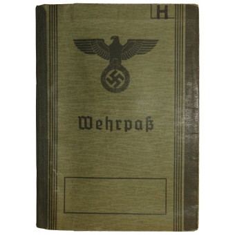 Wehrpaß Wehrmacht, service in army: 1913- 1918. Espenlaub militaria